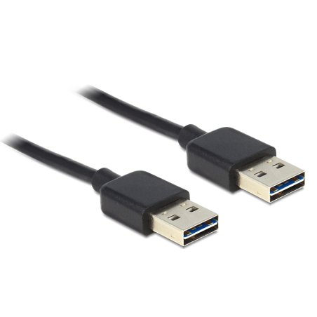 DeLOCK 3m USB 2.0 A câble USB USB A Noir