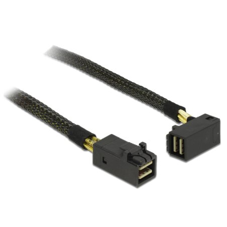 DeLOCK 83643 Serial Attached SCSI (SAS) cable 1 m Black