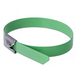 DeLOCK 18807 serre-câbles Acier Vert 10 pièce(s)