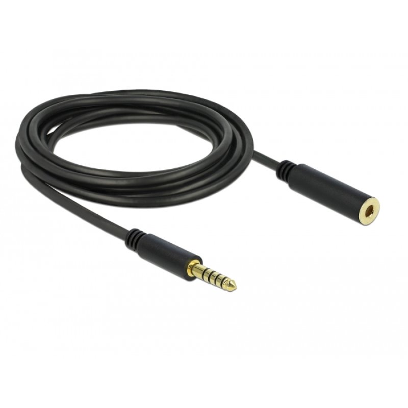 DeLOCK 85798 câble audio 3 m 4.4mm Noir
