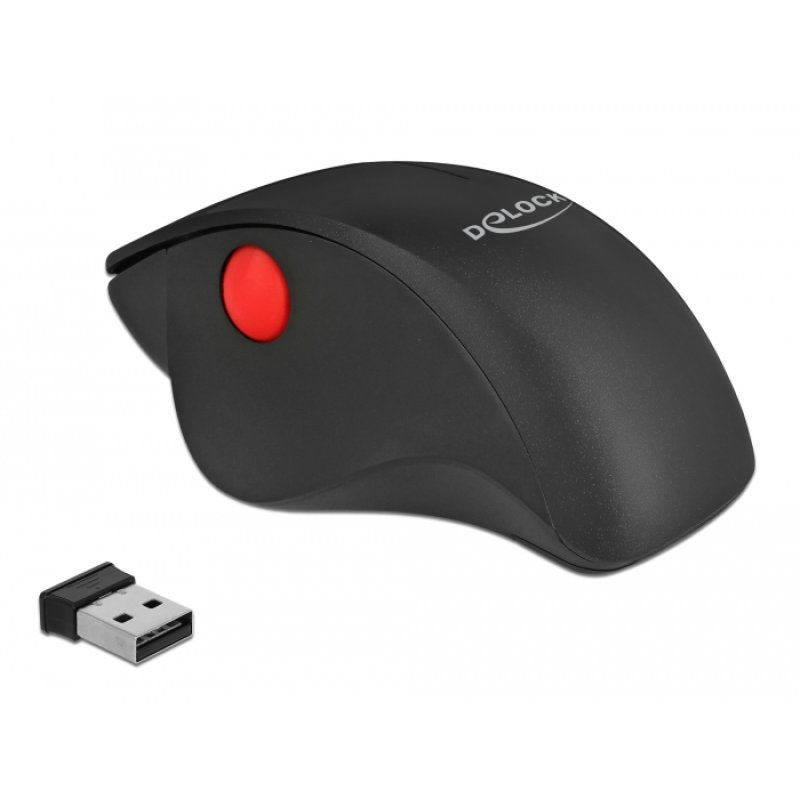 DeLOCK 12598 souris Bureau Droitier Bluetooth USB Type-A 1600 DPI