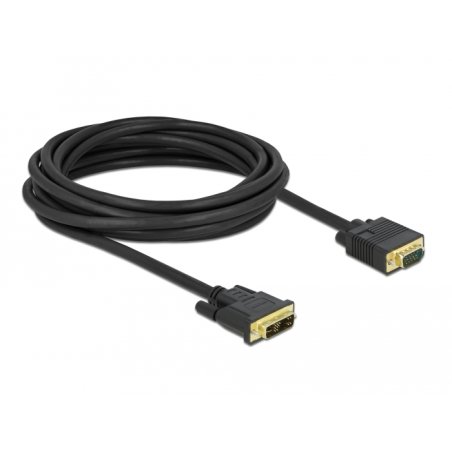DeLOCK Cable DVI 12 5 male to VGA male 5 m