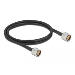 DeLOCK Antenna Cable N plug to N plug LMR/CFD300 1 m low loss
