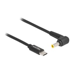 DeLOCK Câble de chargement de laptop USB Type-C mâle à Samsung 5,5 x 3,0 mm mâle