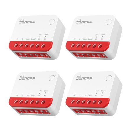 Smart ZigBee roller shutter switch Sonoff MINI-ZBRBS (4pak)