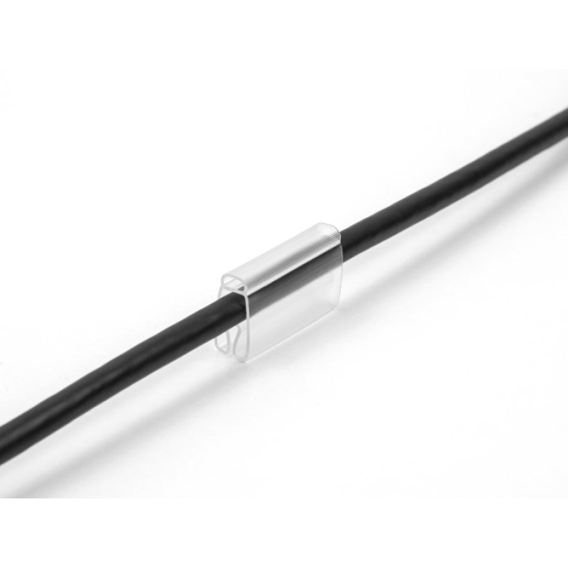 Delock Kabelmarkierer für Kabeldurchmesser 6 - 10 mm 50 Stück transparent