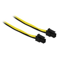 DeLOCK Micro Fit 3.0 Câble 4 broches mâle à mâle 50 cm