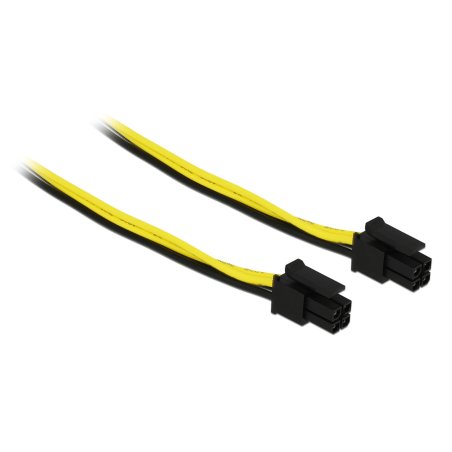 Delock Micro Fit 3.0 Kabel 4 Pin Stecker zu Stecker 50 cm