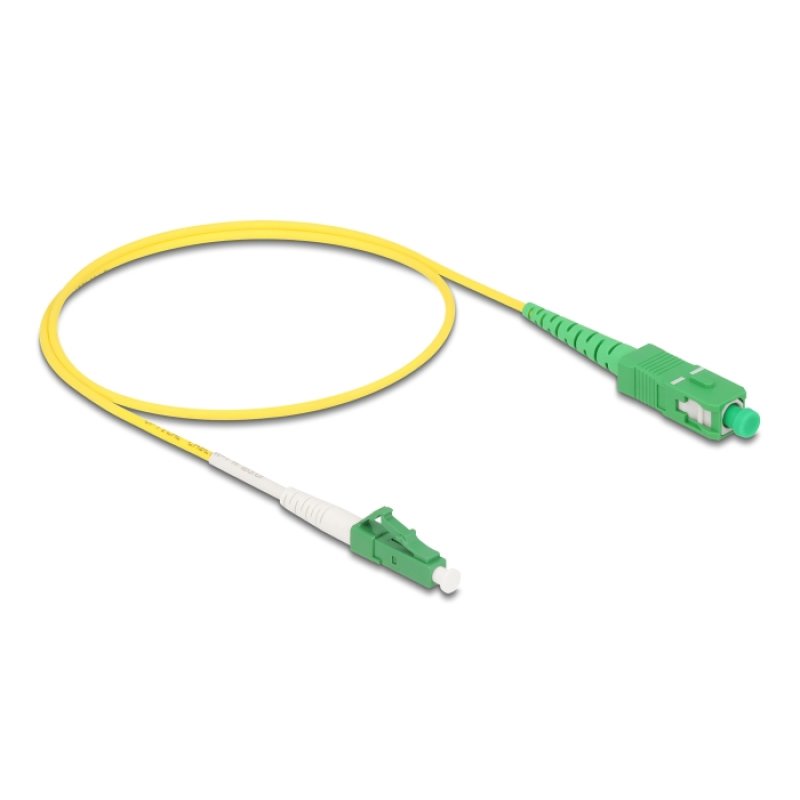 DeLOCK 83234 InfiniBand/fibre optic cable 0.5 m LC SC LC/APC Yellow