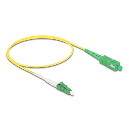 DeLOCK 83234 câble InfiniBand et à fibres optiques 0,5 m LC SC LC/APC Jaune