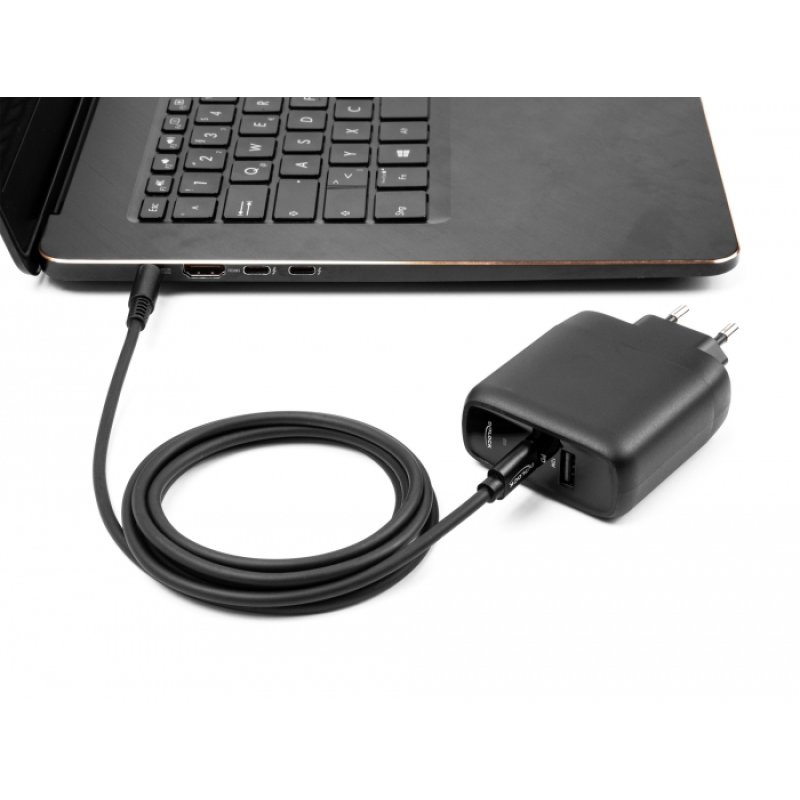 DeLOCK Câble de chargement de laptop USB Type-C mâle à IBM 7,9 x 5,5 mm mâle