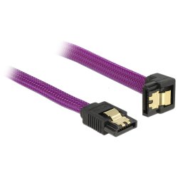DeLOCK 83696 câble SATA 0,5 m Violet