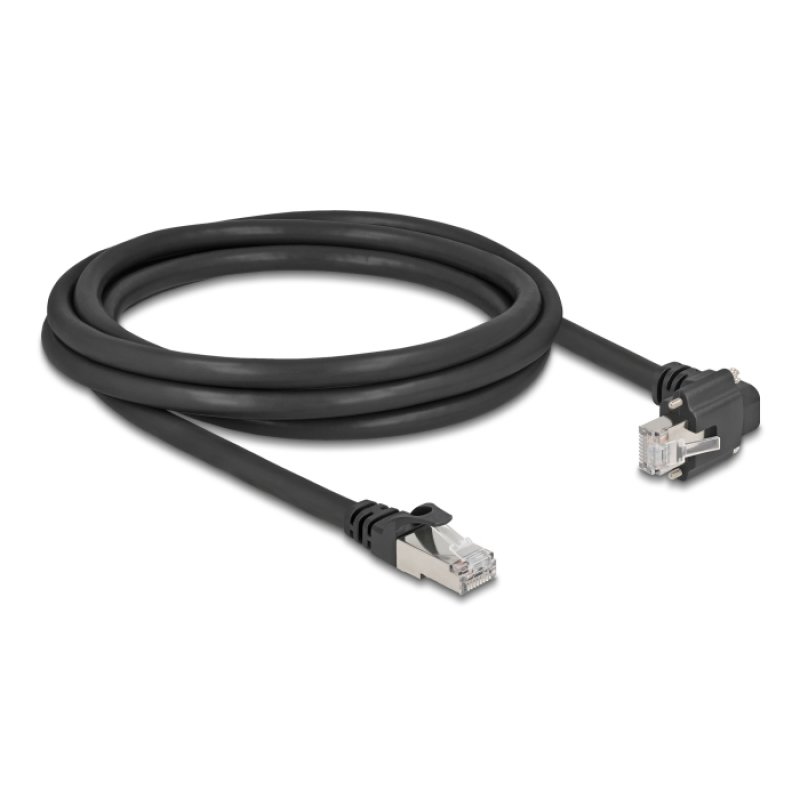 DeLOCK 80922 networking cable Black 2 m Cat6 SF/UTP (S-FTP)
