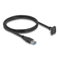 DeLOCK 81030 câble USB USB 3.2 Gen 1 (3.1 Gen 1) 1 m USB A Micro-USB B Noir