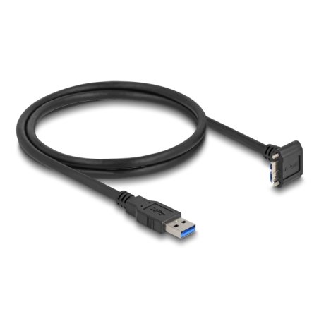 DeLOCK 81030 câble USB USB 3.2 Gen 1 (3.1 Gen 1) 1 m USB A Micro-USB B Noir