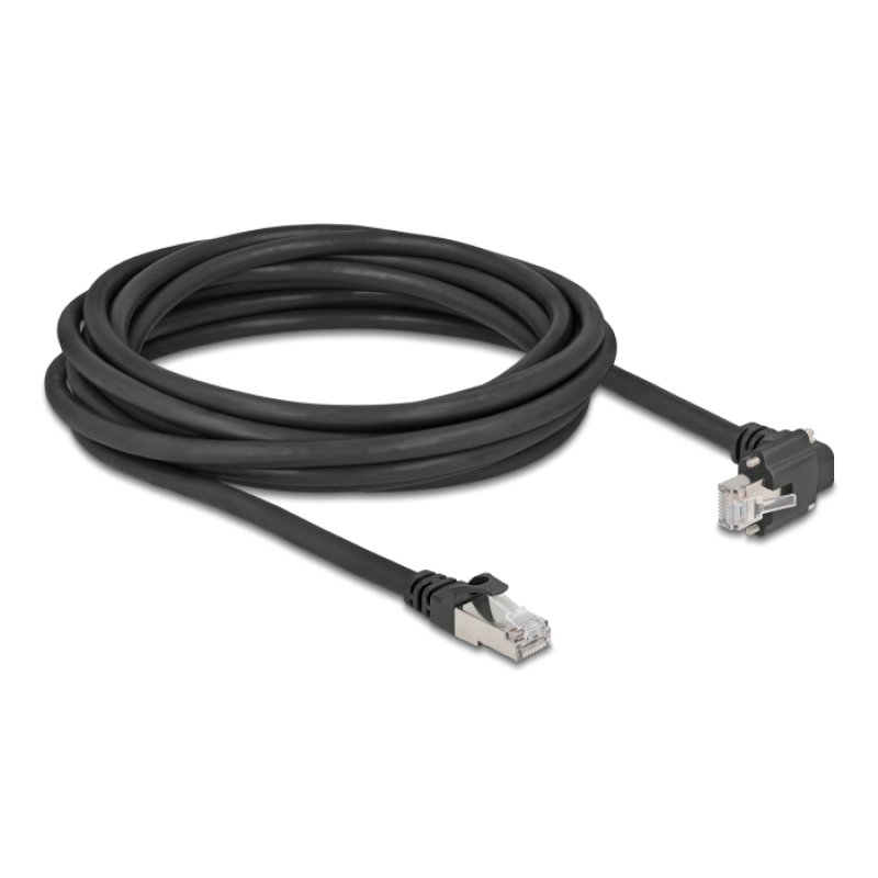 DeLOCK 80924 networking cable Black 5 m Cat6 SF/UTP (S-FTP)