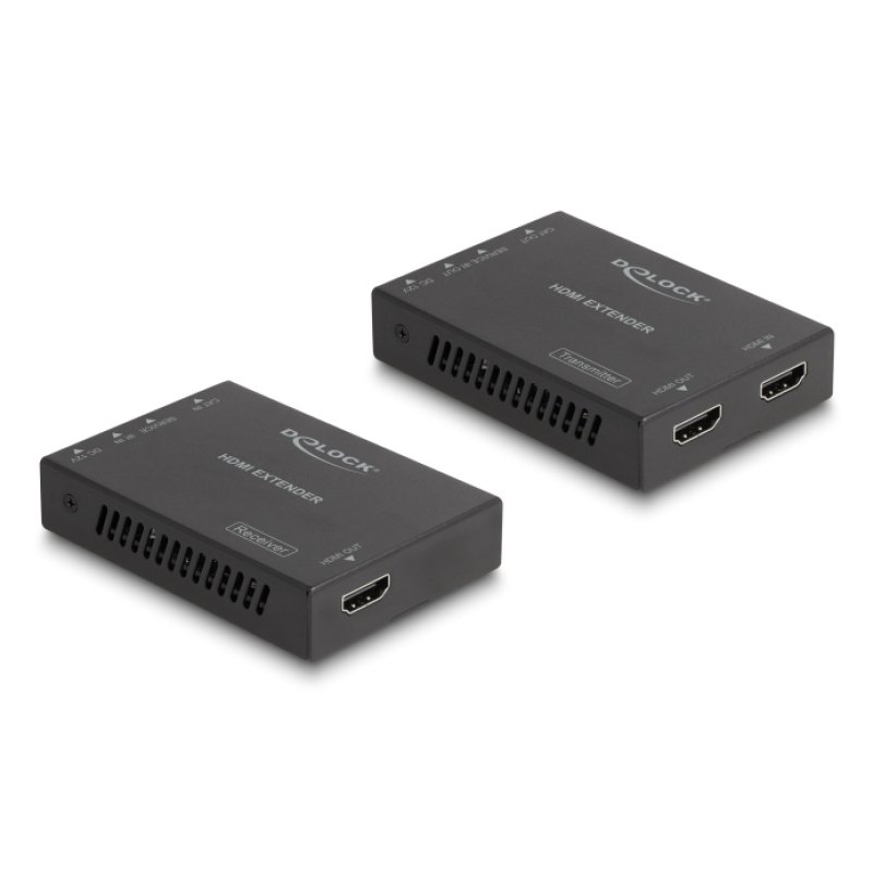 Delock HDMI Extender Set über Cat.6 Kabel 4K 60 Hz 50 m