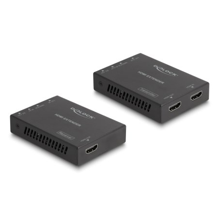 DeLOCK 65955 AV extender AV transmitter & receiver Black