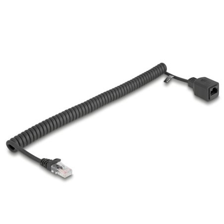 DeLOCK 90668 câble de réseau Noir 1 m Cat5e U/UTP (UTP)