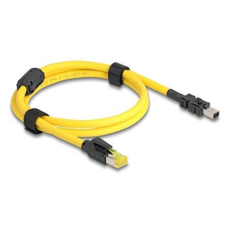 DeLOCK 81250 networking cable Black, Yellow 1 m Cat6