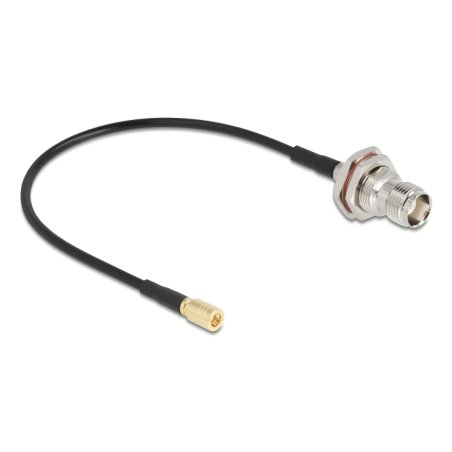 Delock Antennenkabel TNC Buchse zu SMB Stecker RG-174 20 cm