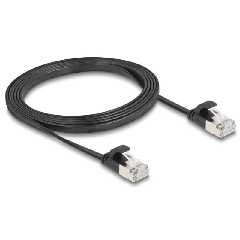 DeLOCK 81164 câble de réseau Noir 1,5 m Cat6a U/FTP (STP)
