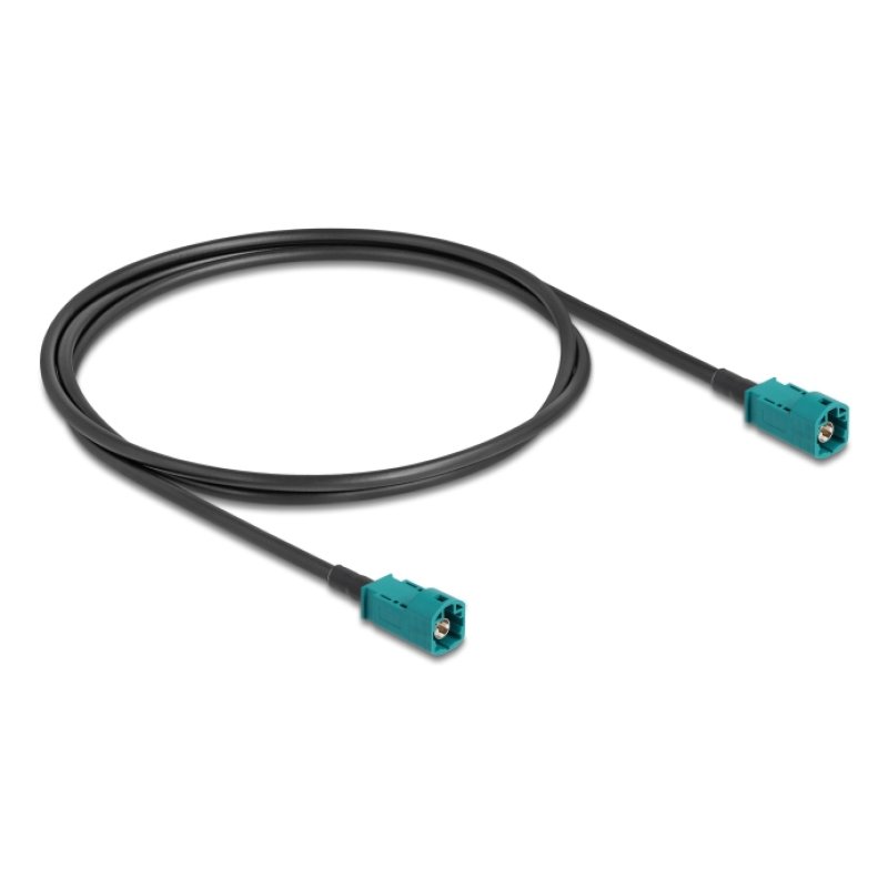 DeLOCK 90678 câble coaxial 1 m HSD Z Noir, Bleu
