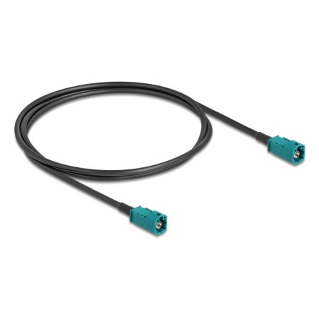 DeLOCK 90678 coaxial cable 1 m HSD Z Black, Blue