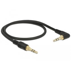 DeLOCK 85564 câble audio 0,5 m 3,5mm Noir