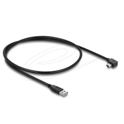 DeLOCK 81650 câble USB USB 2.0 2 m USB A Mini-USB B Noir