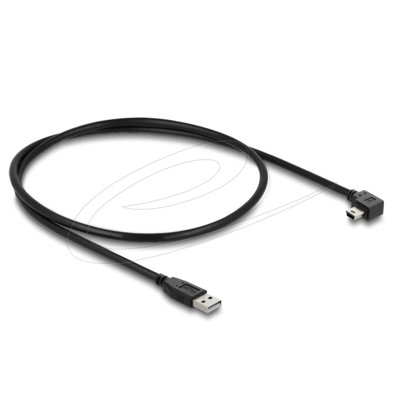 DeLOCK 81650 câble USB USB 2.0 2 m USB A Mini-USB B Noir