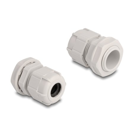 DeLOCK Cable Gland M20 10 pieces grey
