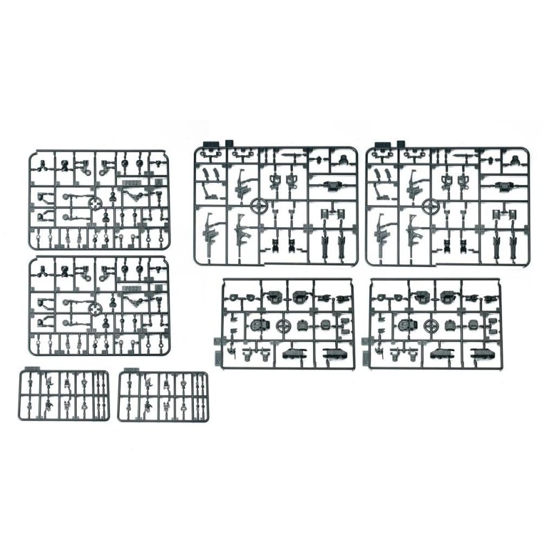 3 MIN PROJECT - Fenrir (Noir Métallique) - Model Kit 1/18