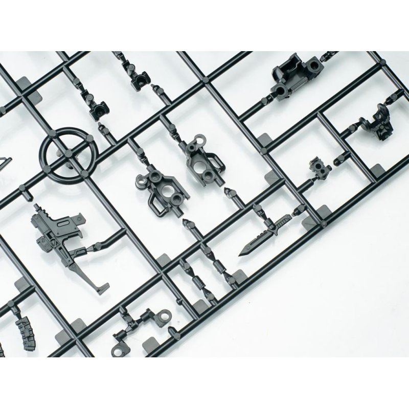 3 MIN PROJECT - Fenrir (Noir Métallique) - Model Kit 1/18