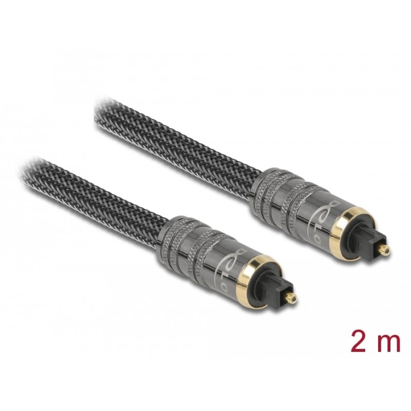 DeLOCK Câble standard TOSLINK mâle - mâle 2 m