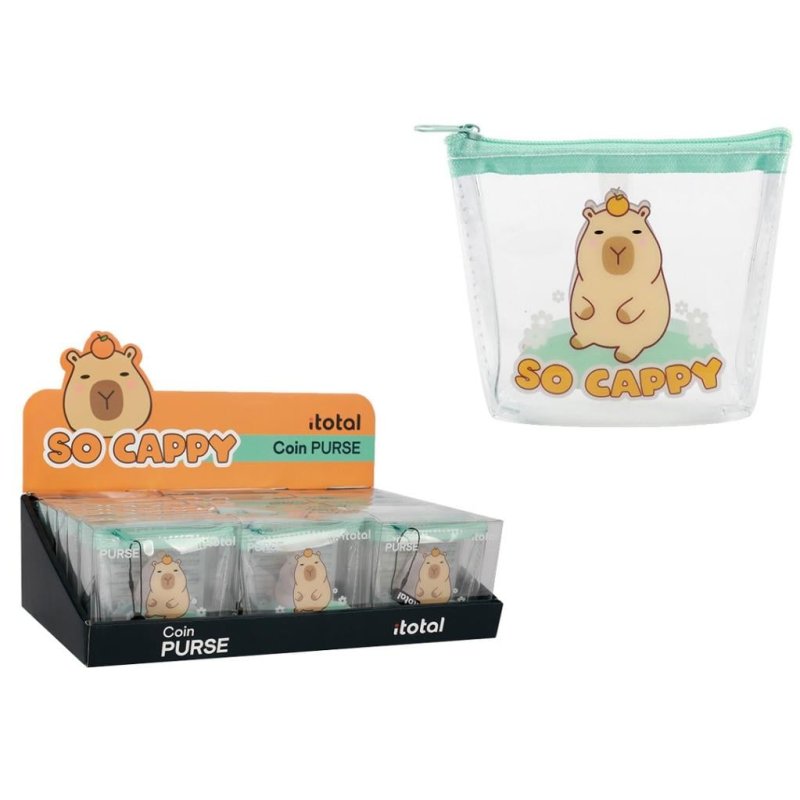 KAWAII - Capybara - Dsiplay Porte-monnaie - 18pcs