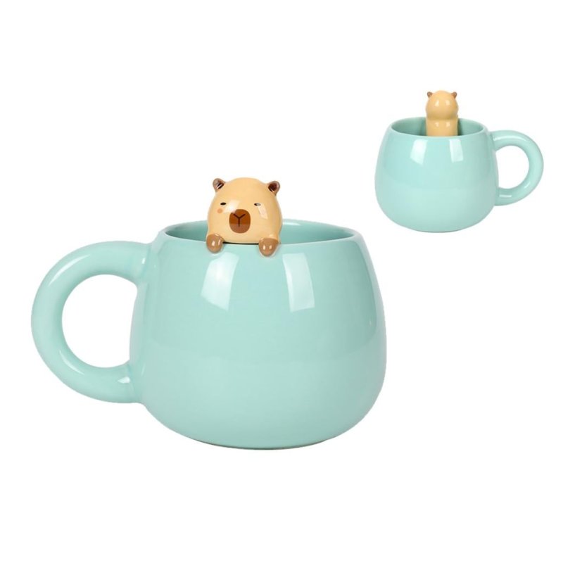 KAWAII - Capybara - Mug Céramique avec Charme