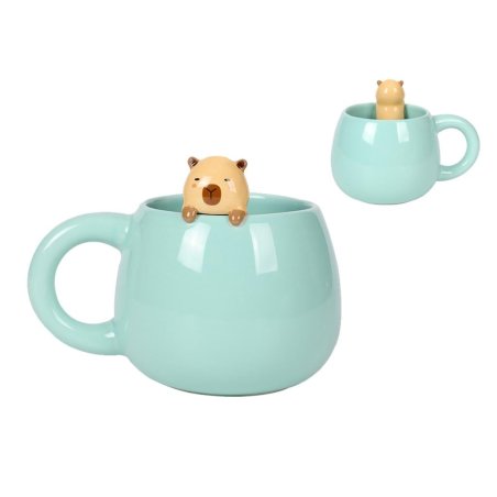 KAWAII - Capybara - Mug Céramique avec Charme