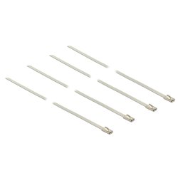 Delock Edelstahlkabelbinder L 350 x B 4,6 mm 20 Stück