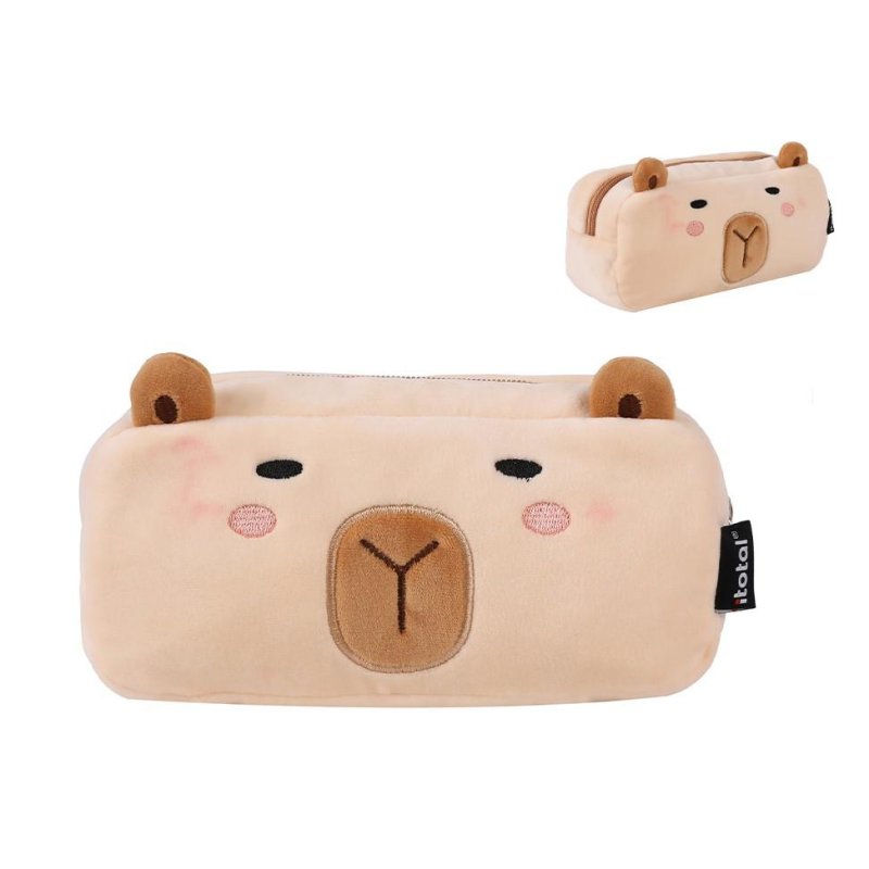 KAWAII - Capybara - Plush Trousse à Crayons