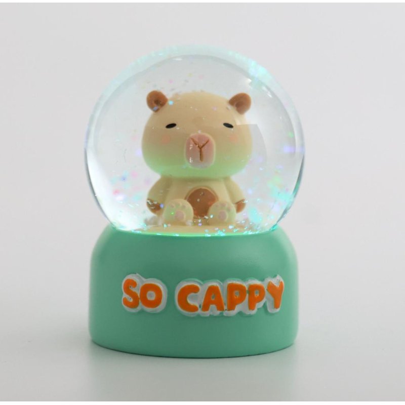 KAWAII - Capybara - Boule à neige