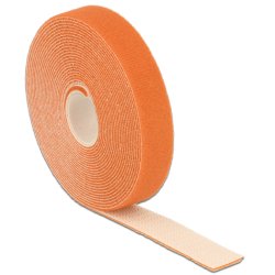 Delock Klettband auf Rolle L 5 m x B 20 mm orange