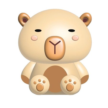 KAWAII - Capybara - Balle anti-stress