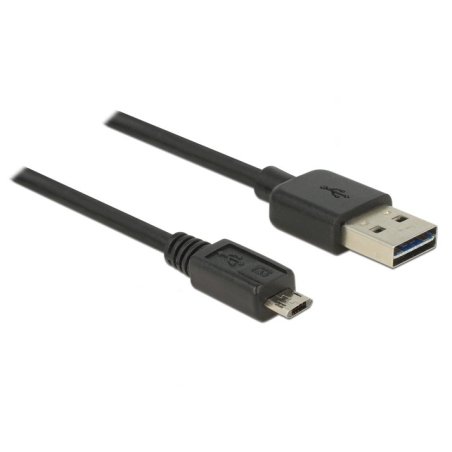 DeLOCK 83851 USB cable USB 2.0 3 m USB A Micro-USB B Black