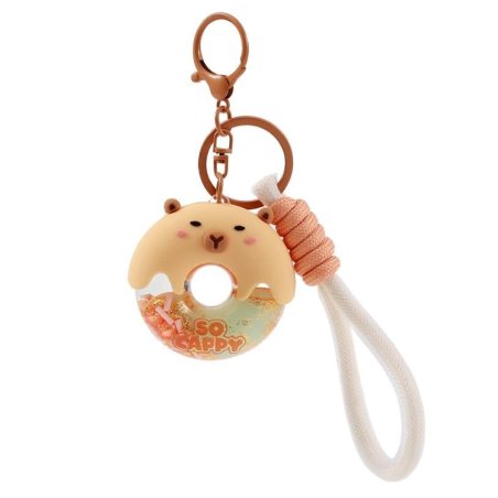KAWAII - Donut Capybara - Porte-Clés