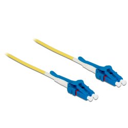 DeLOCK 85083 InfiniBand/fibre optic cable 1 m LC Yellow