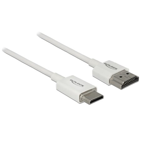 DeLOCK 85144 câble HDMI 2 m HDMI Type A (Standard) HDMI Type C (Mini) Blanc