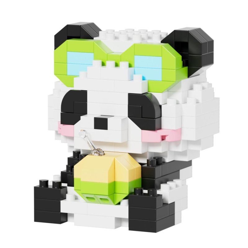 KAWAI BOX - Panda Pals - Kit de Construction (6pcs) 180 à 225pcs