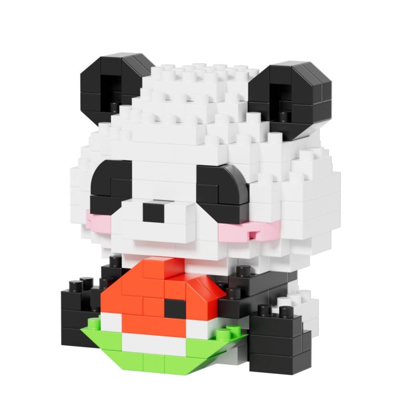 KAWAI BOX - Panda Pals - Kit de Construction (6pcs) 180 à 225pcs