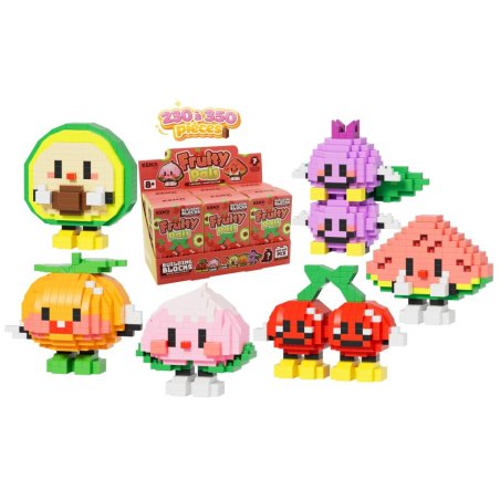 KAWAI BOX - Fruity Pals - Kit de Construction (6pcs) 230 à 350pcs